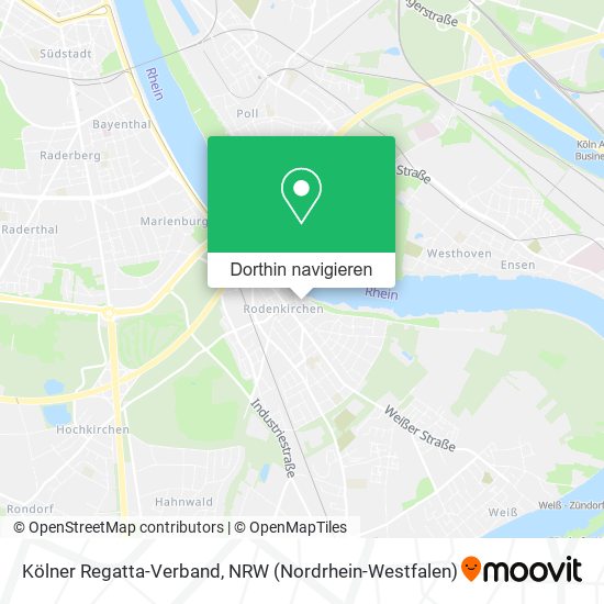 Kölner Regatta-Verband Karte