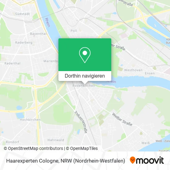 Haarexperten Cologne Karte