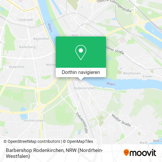 Barbershop Rodenkirchen Karte