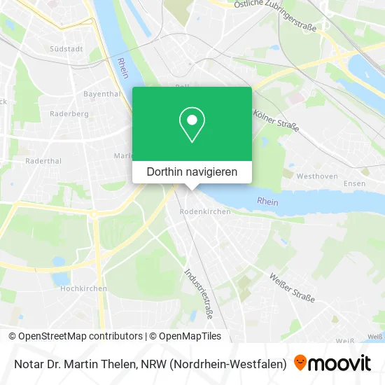 Notar Dr. Martin Thelen Karte