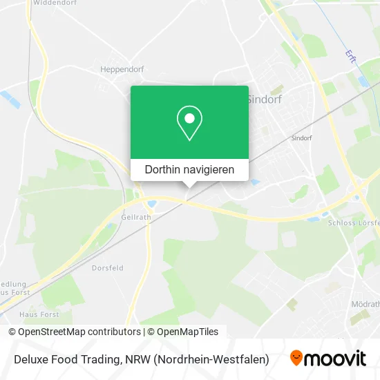 Deluxe Food Trading Karte