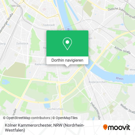 Kölner Kammerorchester Karte