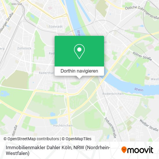 Immobilienmakler Dahler Köln Karte
