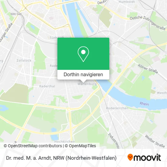 Dr. med. M. a. Arndt Karte