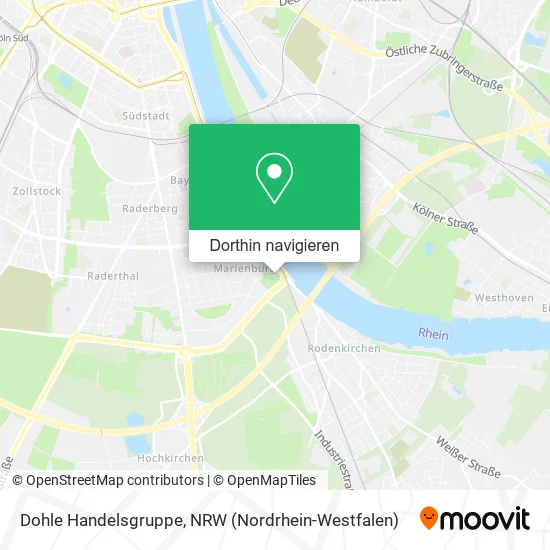 Dohle Handelsgruppe Karte