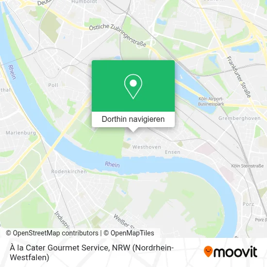 À la Cater Gourmet Service Karte
