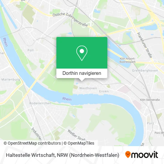 Haltestelle Wirtschaft Karte