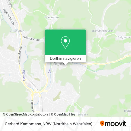 Gerhard Kampmann Karte