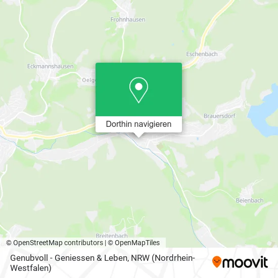 Genubvoll - Geniessen & Leben Karte