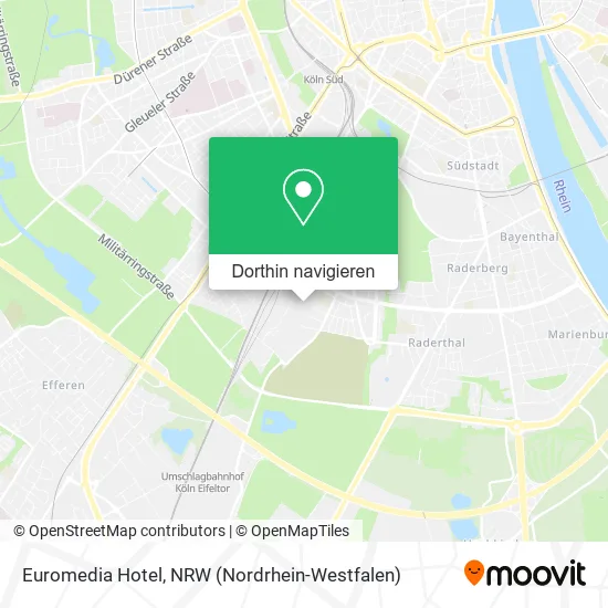 Euromedia Hotel Karte