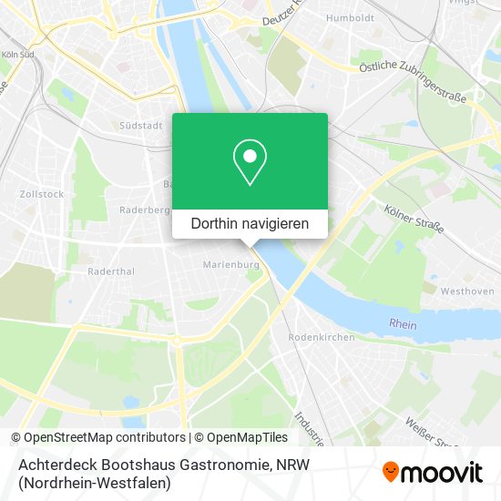 Achterdeck Bootshaus Gastronomie Karte