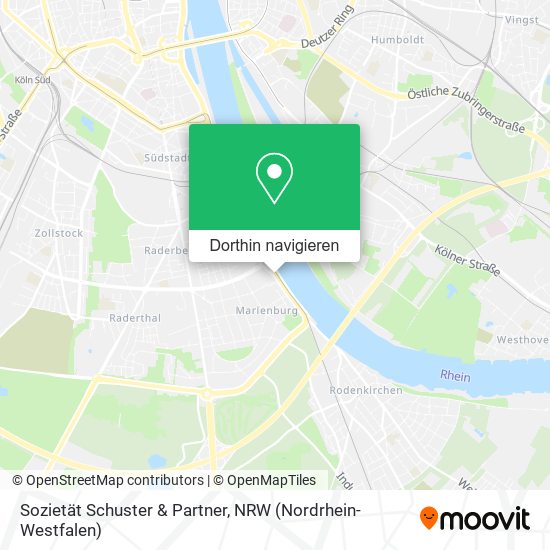 Sozietät Schuster & Partner Karte