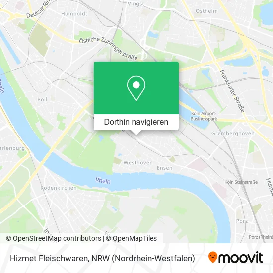 Hizmet Fleischwaren Karte