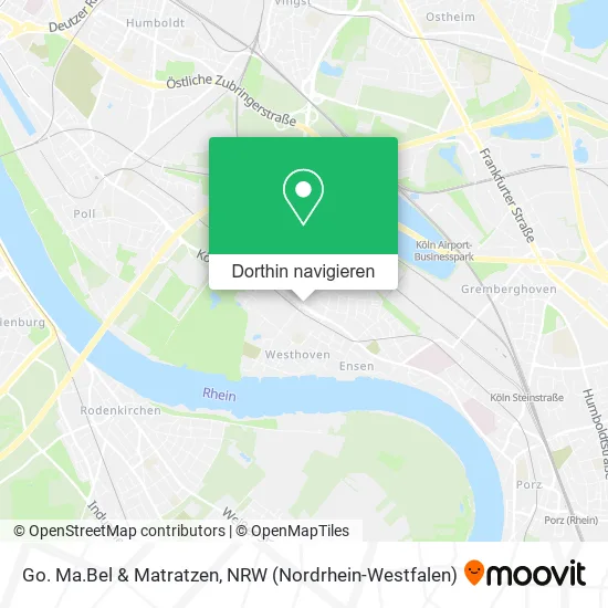 Go. Ma.Bel & Matratzen Karte