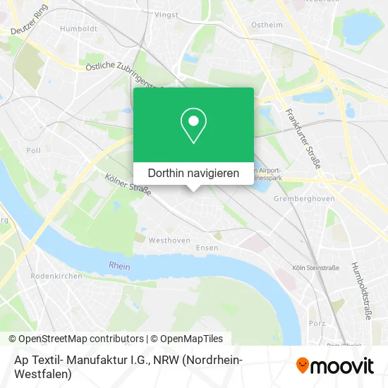 Ap Textil- Manufaktur I.G. Karte