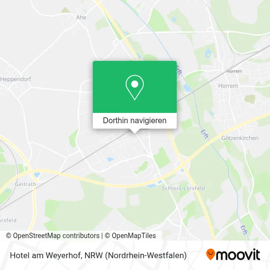 Hotel am Weyerhof Karte