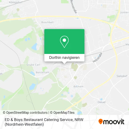 ED & Boys Restaurant Catering Service Karte