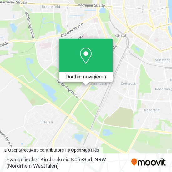 Evangelischer Kirchenkreis Köln-Süd Karte