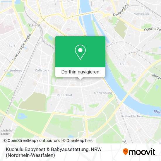 Kuchulu Babynest & Babyausstattung Karte