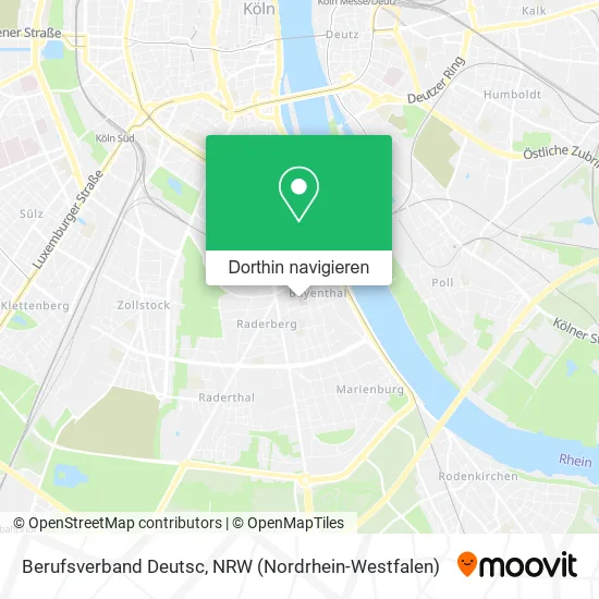 Berufsverband Deutsc Karte