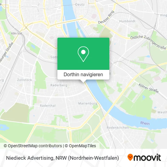 Niedieck Advertising Karte