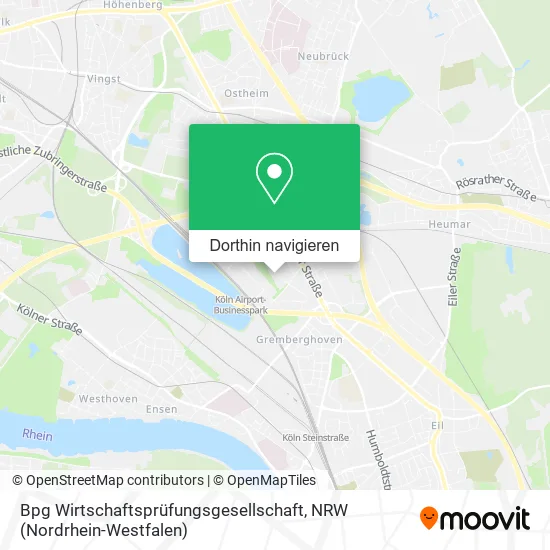 Bpg Wirtschaftsprüfungsgesellschaft Karte