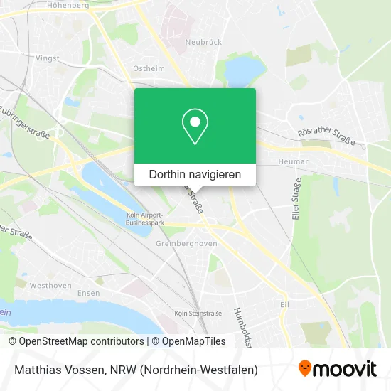 Matthias Vossen Karte