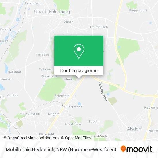 Mobiltronic Hedderich Karte