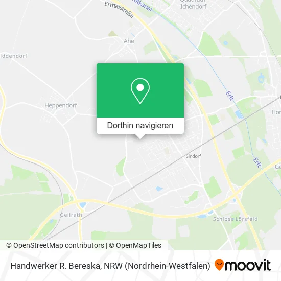 Handwerker R. Bereska Karte