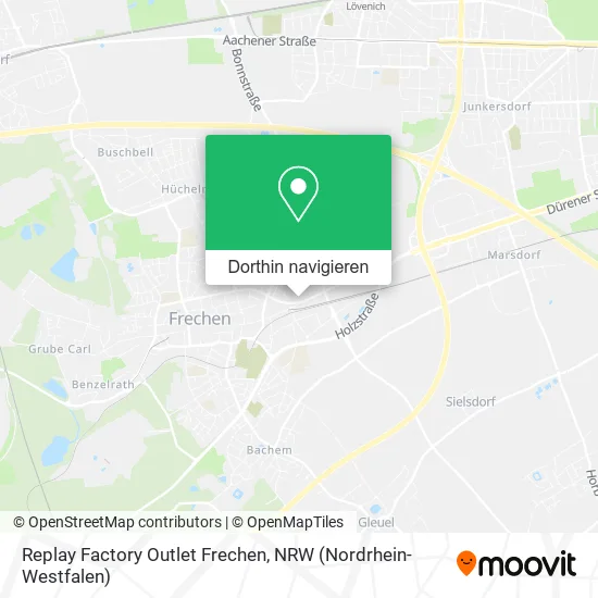 Replay Factory Outlet Frechen Karte