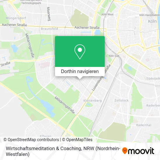 Wirtschaftsmeditation & Coaching Karte