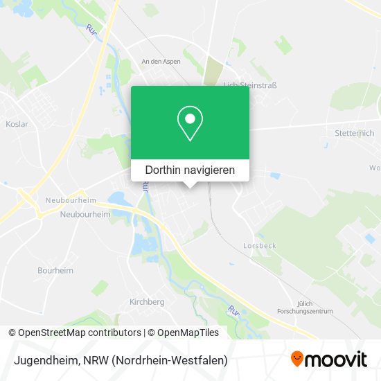 Jugendheim Karte