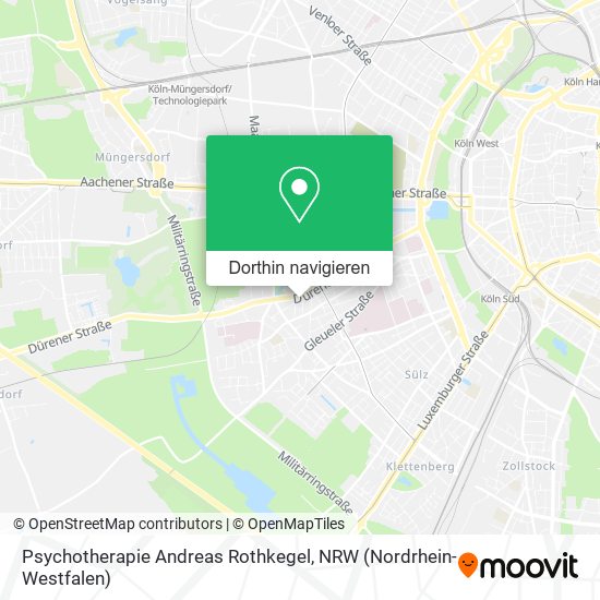 Psychotherapie Andreas Rothkegel Karte