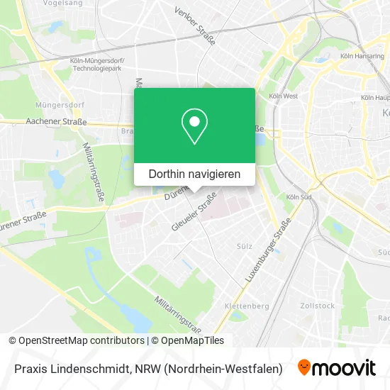 Praxis Lindenschmidt Karte