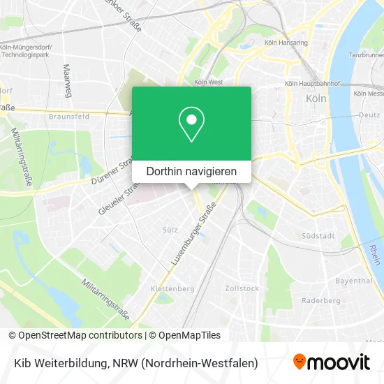 Kib Weiterbildung Karte