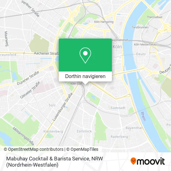 Mabuhay Cocktail & Barista Service Karte