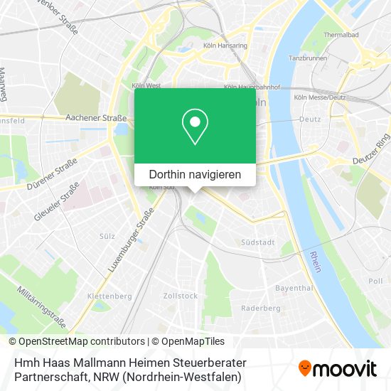 Hmh Haas Mallmann Heimen Steuerberater Partnerschaft Karte