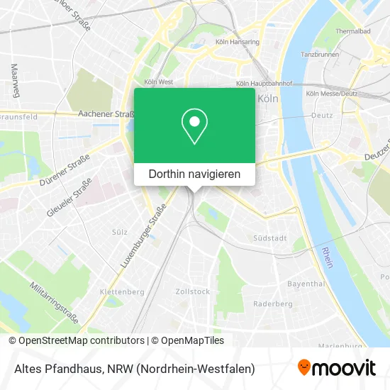 Altes Pfandhaus Karte