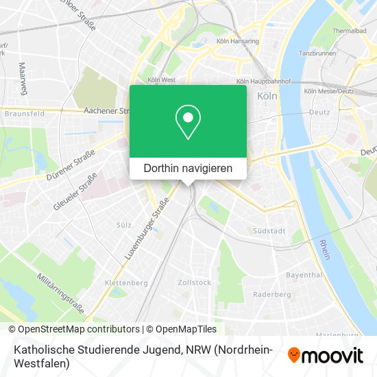 Katholische Studierende Jugend Karte