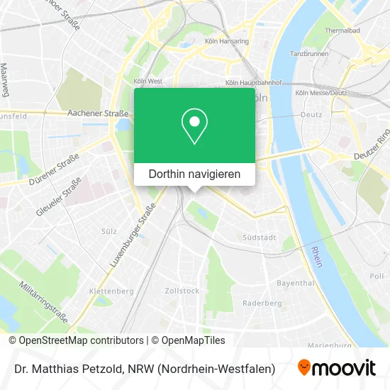 Dr. Matthias Petzold Karte