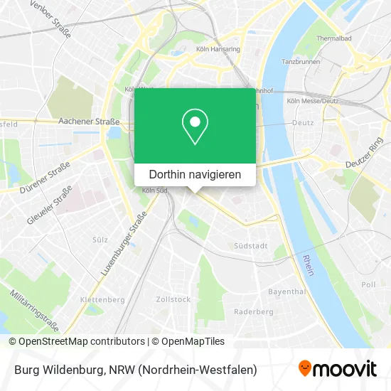 Burg Wildenburg Karte