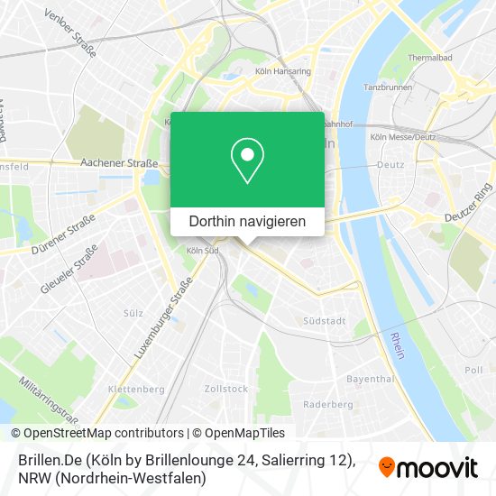 Brillen.De (Köln by Brillenlounge 24, Salierring 12) Karte