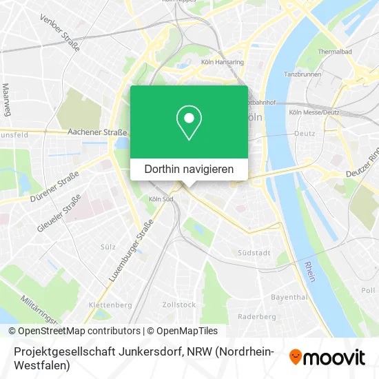 Projektgesellschaft Junkersdorf Karte