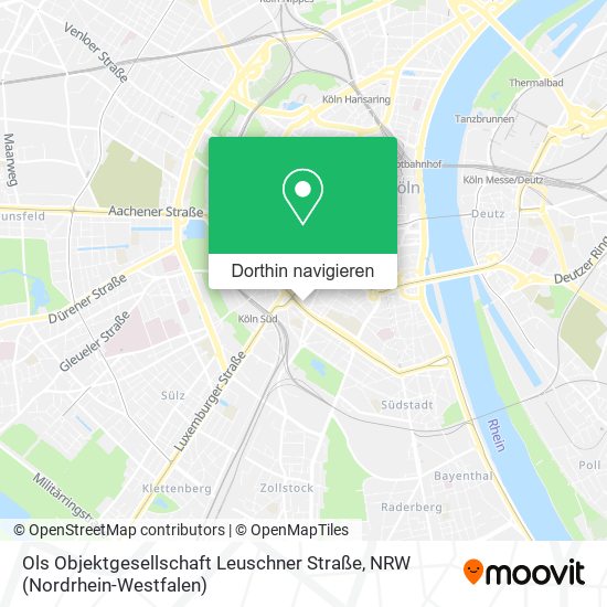 Ols Objektgesellschaft Leuschner Straße Karte