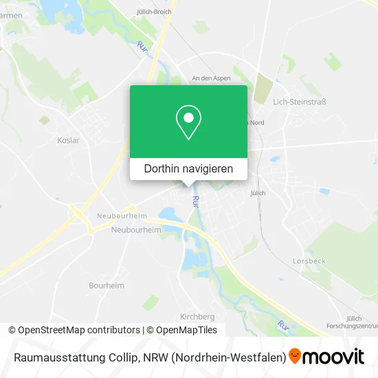 Raumausstattung Collip Karte