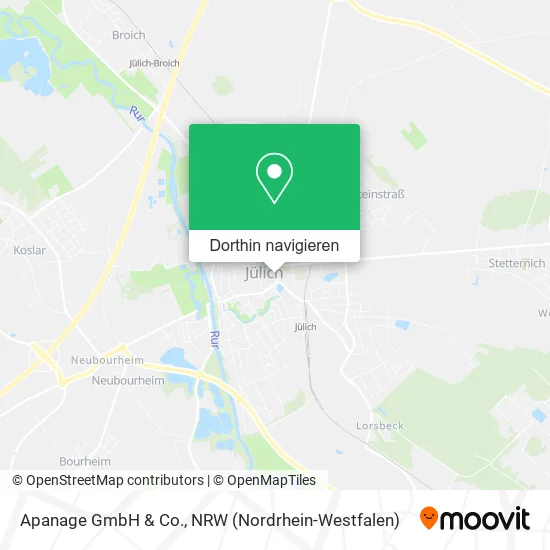 Apanage GmbH & Co. Karte