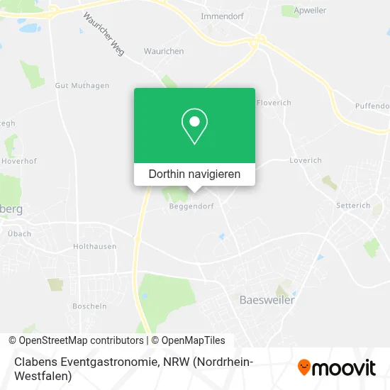 Clabens Eventgastronomie Karte