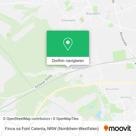 Finca sa Font Calenta Karte