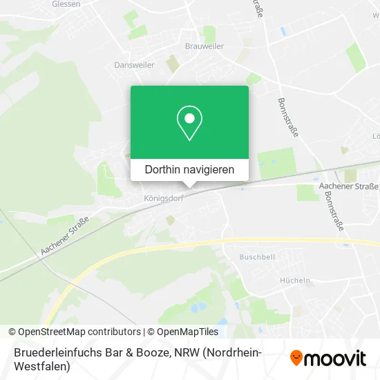 Bruederleinfuchs Bar & Booze Karte