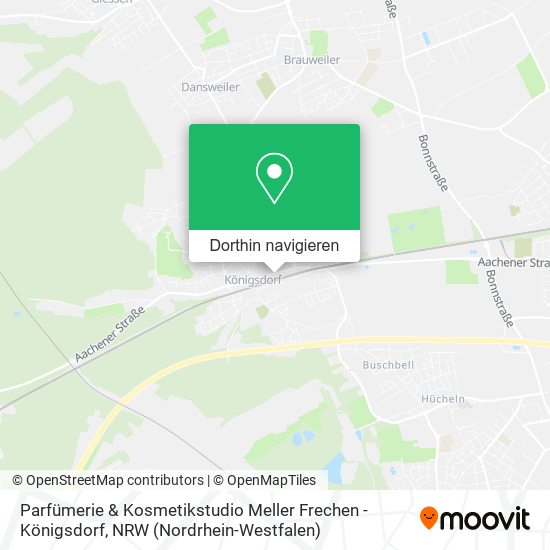 Parfümerie & Kosmetikstudio Meller Frechen - Königsdorf Karte